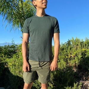 Buck Mason Green Short Sleeve Tee